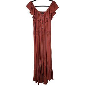 Trinity Moon size XL dress High Low Maxi